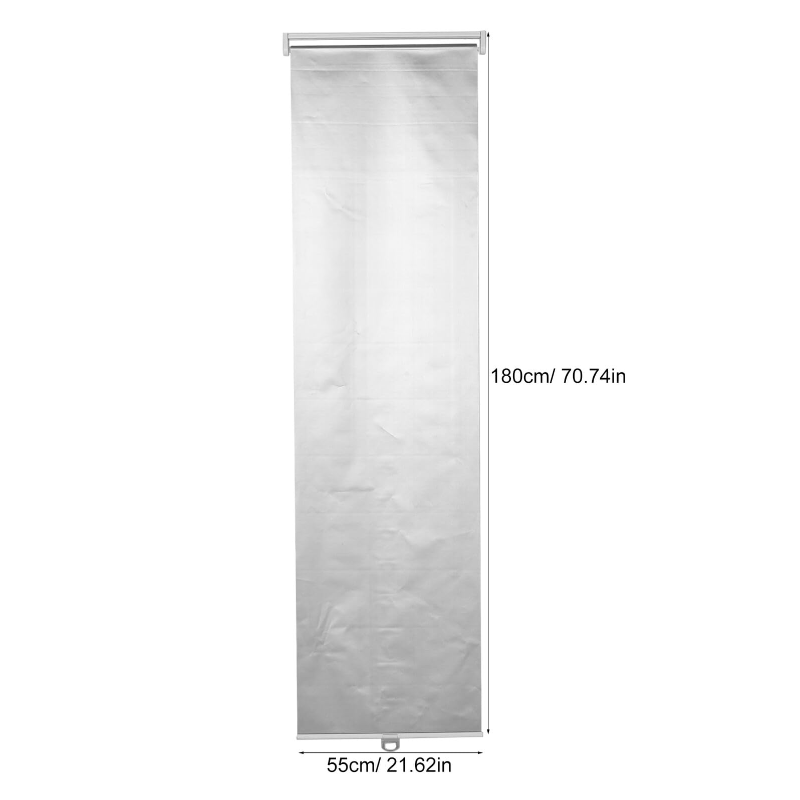 Homoyoyo Store Enrouleur Thermique sans Fil 55x180 Cm, Store Occultant Intérieur Revêtement Anti-UV, Protection Solaire Isolante pour Fenêtres Maison et Bureau