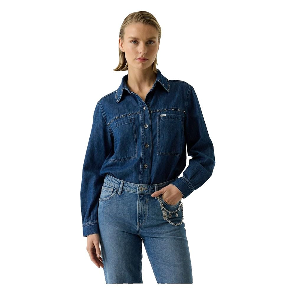 Garcia Camicia A Maniche Lunghe T260236 L