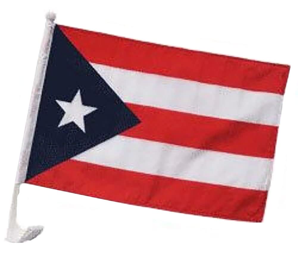 12x18 Puerto Rico Car Window Vehicle 12