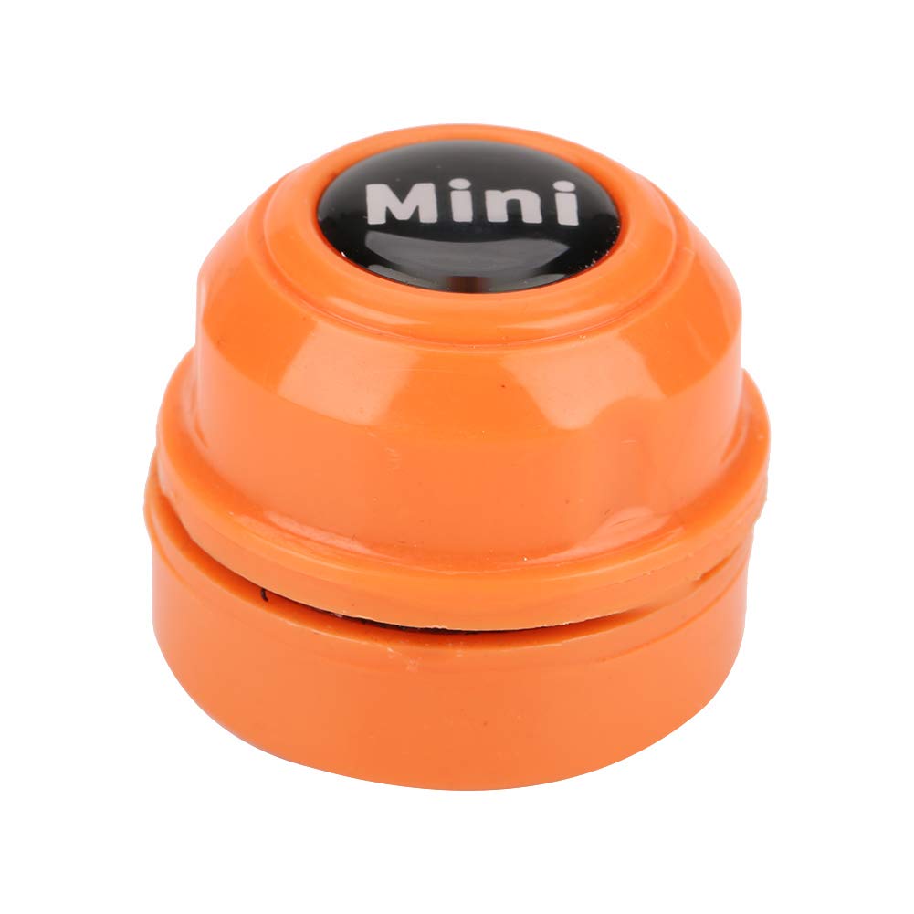 magnete De Limpieza Acuarios Mini Tanque Peces Cepillo Magnético Imán Plástico Duradero Portátil Ecológico Suministros Acuarios(Naranja)