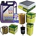 Produktbild QR-PARTS 69379124 Filter Set Inspektionspaket 5 Liter Liqui Moly Motoröl Leichtlauf High Tech 5W-40 MANN-FILTER Innenraumfilter Kraftstofffilter Luftfilter Ölfilter