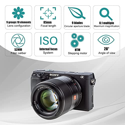 Objectif Viltrox 56mm F1.4 E portrait autofocus Sony APS-C - 5