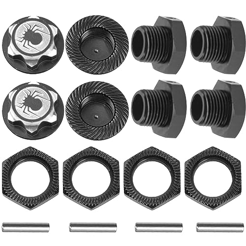 Moyeu hexagonal 17mm avec écrou de roue voiture télécommandée 1/8 Tamiya