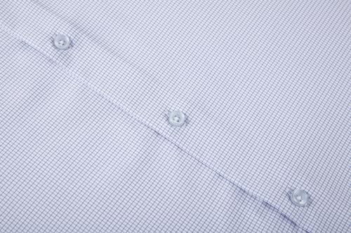 Alex Vando Mens Bamboo Dress Shirts Wrinkle Free Regular Fit Stretch Button Down Shirt