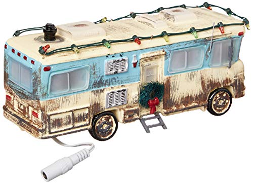 Department 56 Snow Village National Lampoon's Christmas Vacation Cousin Eddie's Rv Lit Figurine, 7.87 Inch, Multicolor #TOP4