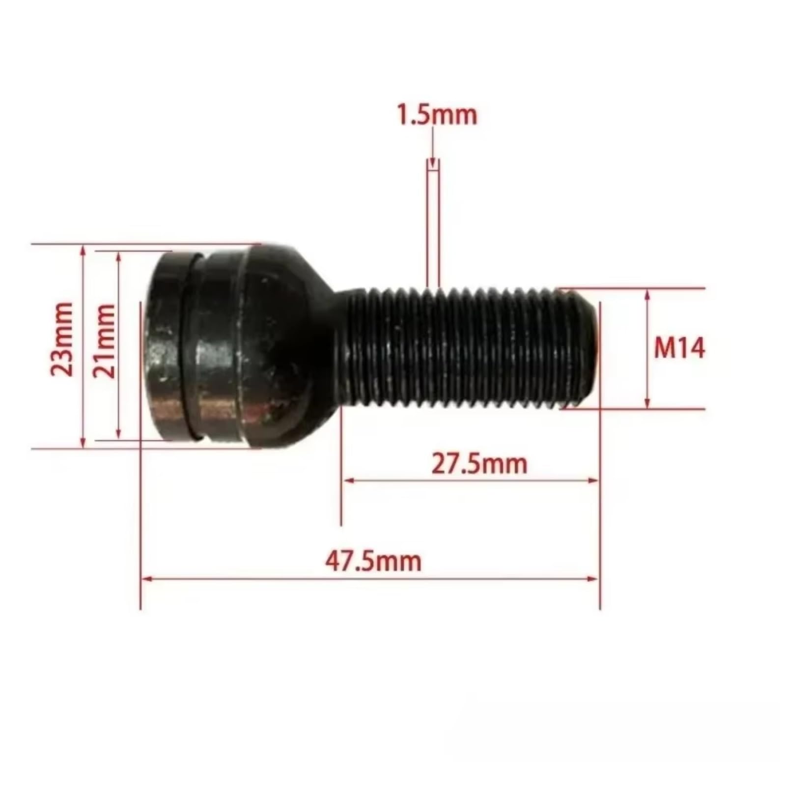 Boulons de Roues de Rechange Pour VW Pour Golf Pour Beetle 1 Jeu Boulons