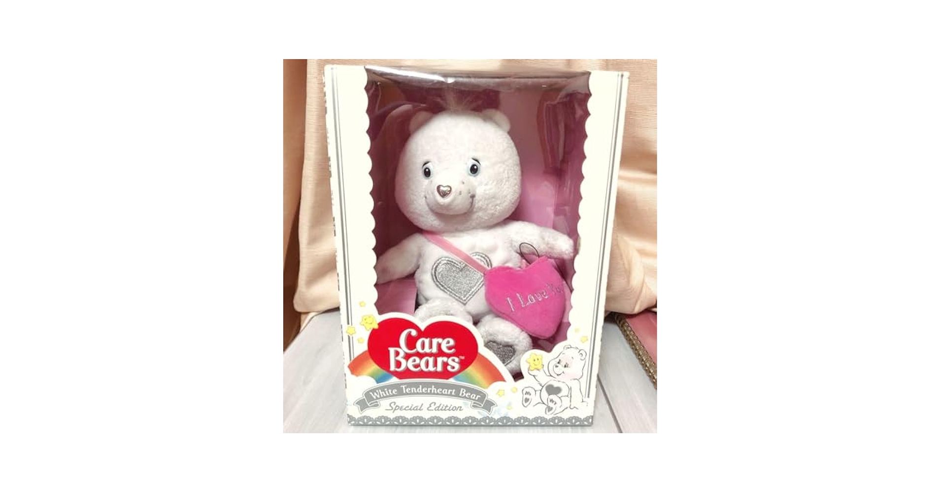 CareBears - 未使用 限定 ケアベア ホワイトテンダーハートベア スペシャルエディション Amazon.co.jp: 限定 ケアベア ホワイトテンダーハートベア