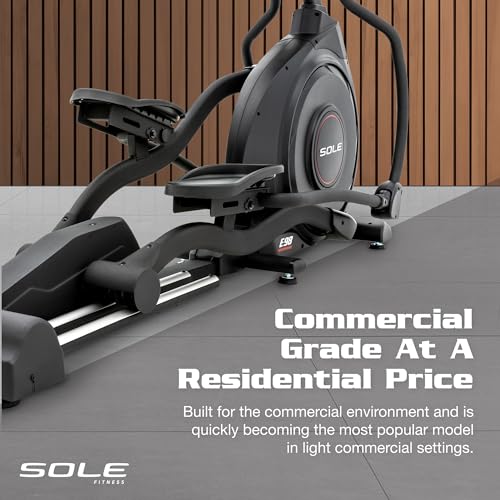 Image of SOLE Fitness Elliptical Exercise Machines, Models E25, E35, E95, E95S, E98, Elliptical Machines for Home Use, Home Exercise Equipment for Cardio Training, Work from Home Fitness Stepper Machine