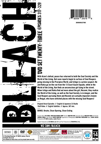 Bleach: Set Twenty-Three, Episodes 317-329 #TOP1