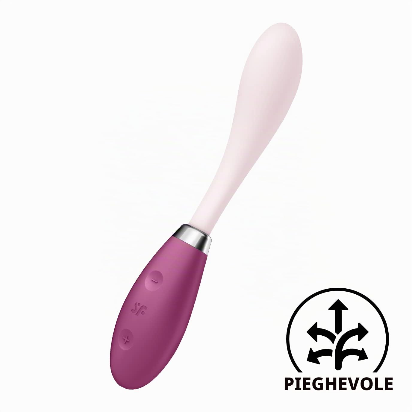 Satisfyer G-Spot Flex 3 | Vibratore flessibile per il Punto G | Silicone di alta Qualità in Viola | Sex Toy impermeabile (IPX7) | Dildo Multi-Vibratori per Donne e Uomini Sex Toys