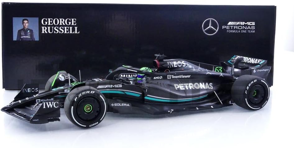 Minichamps Mercedes AMG Petronas F1 W14 George Russell 2023, Black