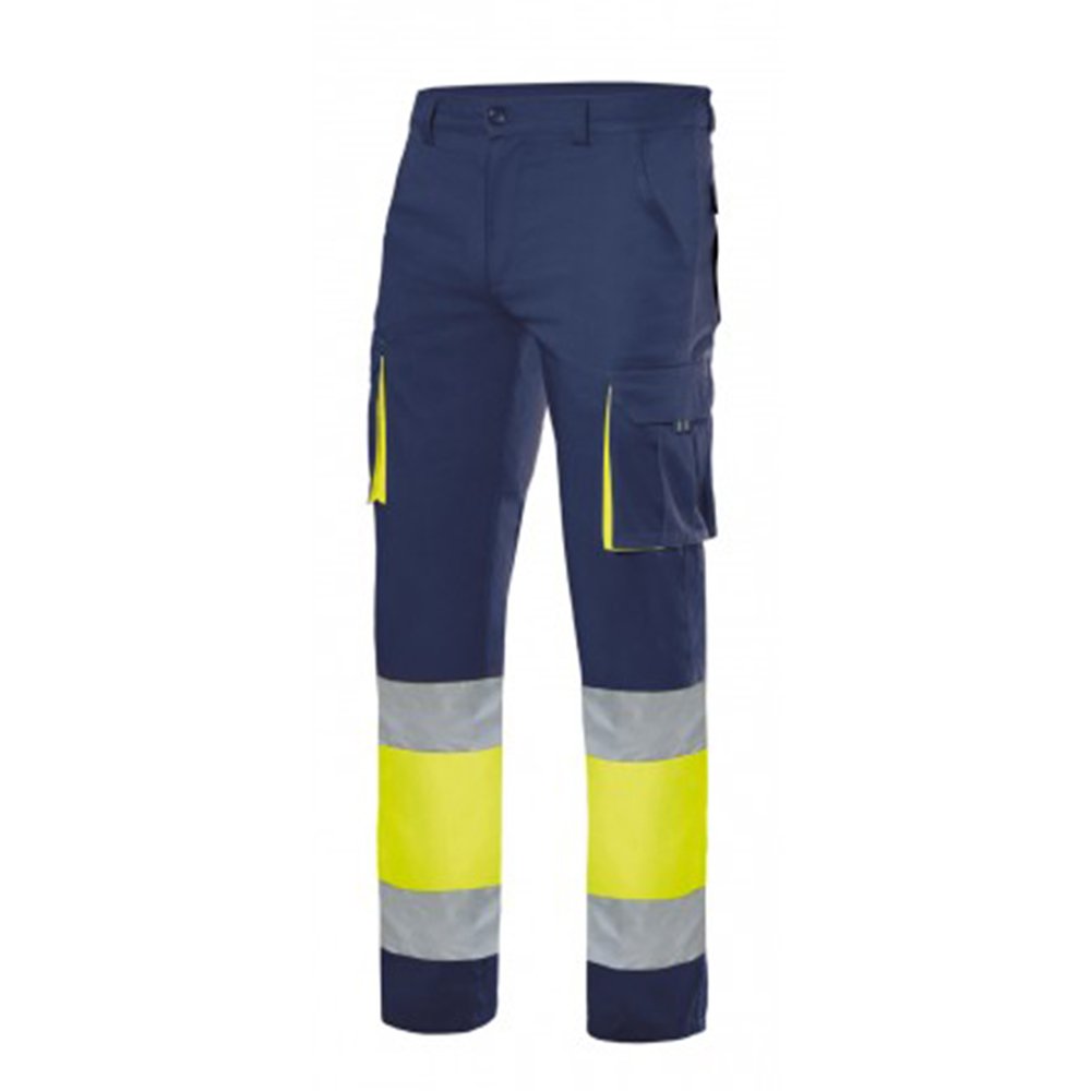 Velilla 303002S Pantaloni Ad Alta Visibilità Unisex-Adulto Taglia L - 4