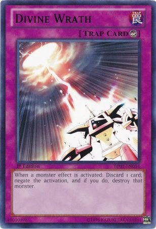 YU-GI-OH! - Divine Wrath (BP01-EN054) - Battle Pack: Epic Dawn - 1st Edition - Rare