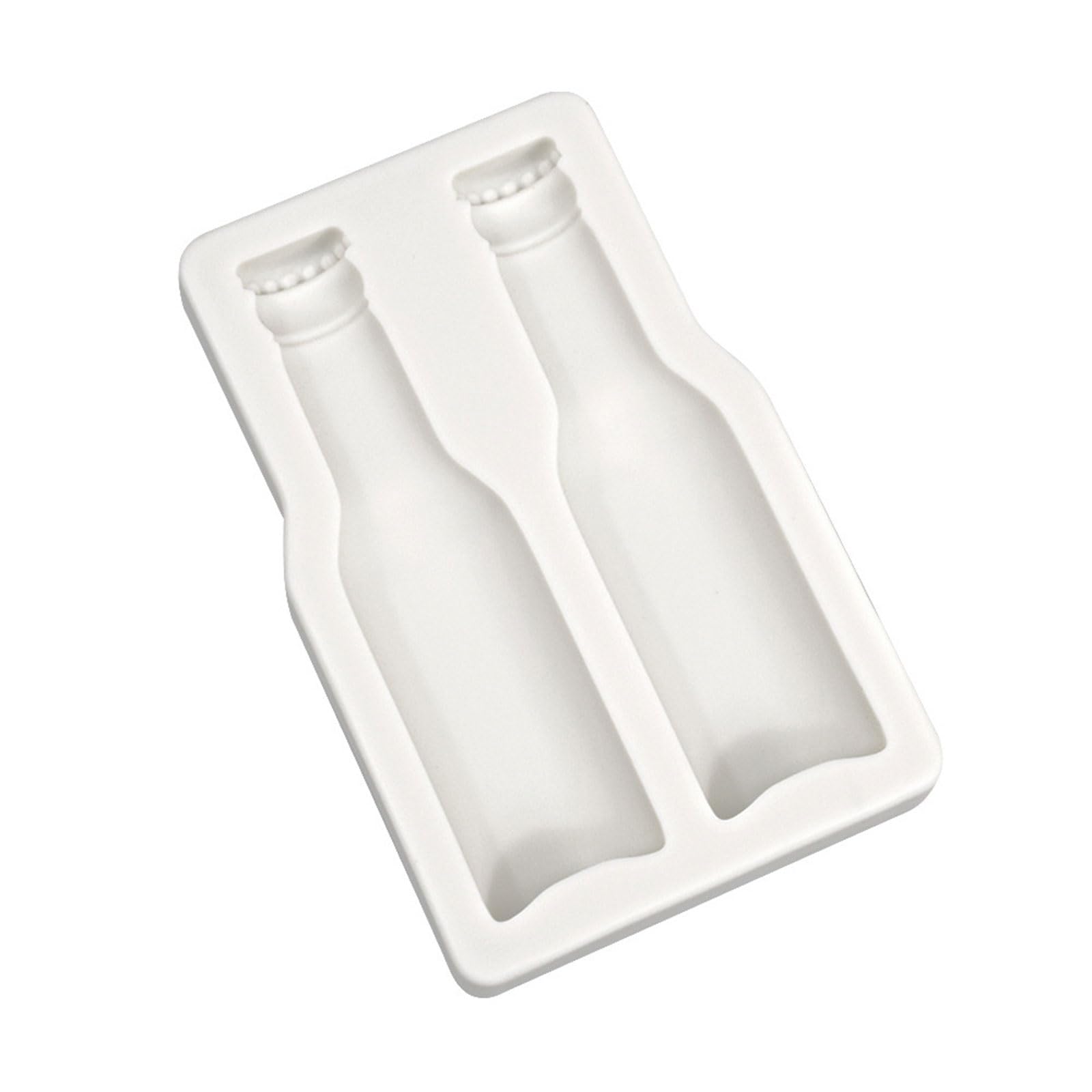 Molde de botella de cerveza de silicona para decoración y repostería de tarta de fondant de chocolate