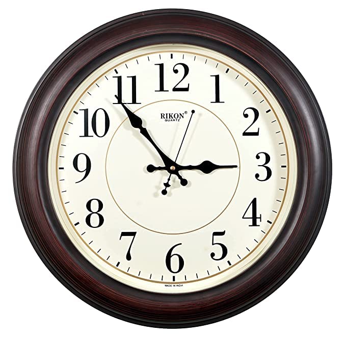 Buy Rikon Quartz Big Size Rk 48 (40 cm40 cm) Wall Clock for Home
