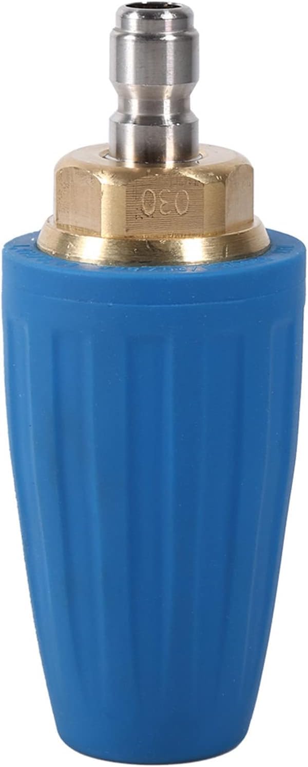 FTVOGUE Rotary Turbo Nozzle,3000psi Rotary Spray Turbo Nozzle for Pressure Washer High Pressure Cleaner Rotary Gun(3.0)