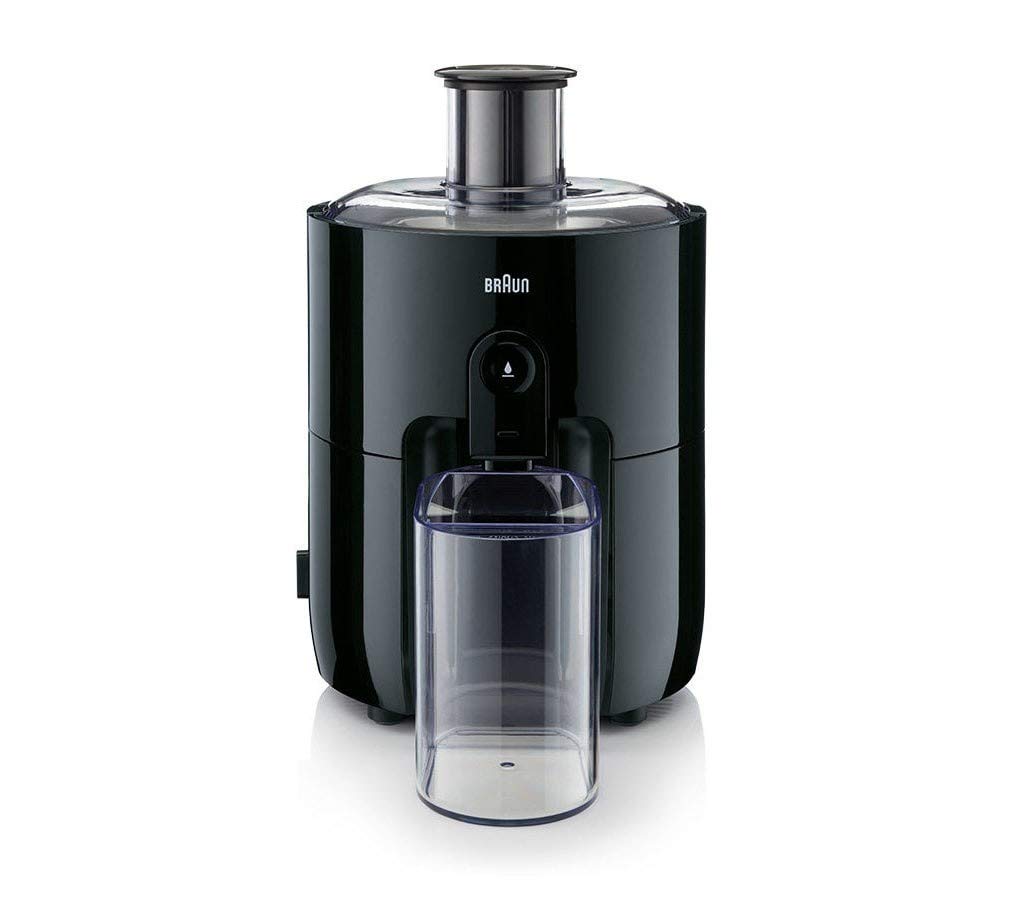 Braun PurEase Entsafter SJ 3100 BK – Juicer für selbstgemachte Säfte, Großer Einfüllschacht für ganze Früchte, mit ColdXtract Technologie zum Erhalt der Vitamine, 500 Watt, Schwarz