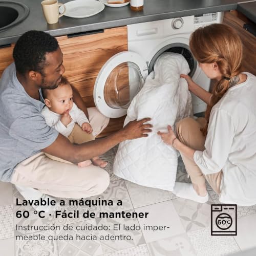 Funda de colchón impermeable 90x200 antiadherente Bedsure lavable 7