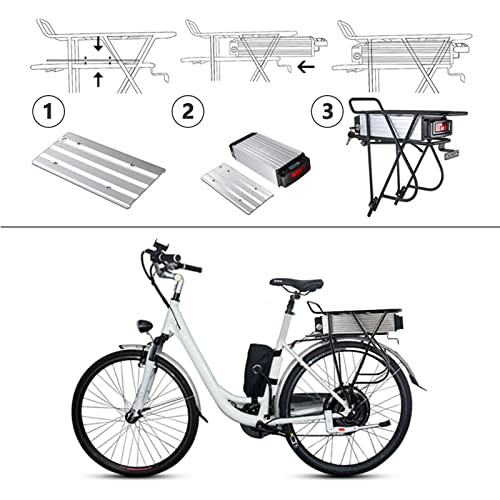 TGHY 36V 48V 52V E-Bike Batteria agli Ioni di