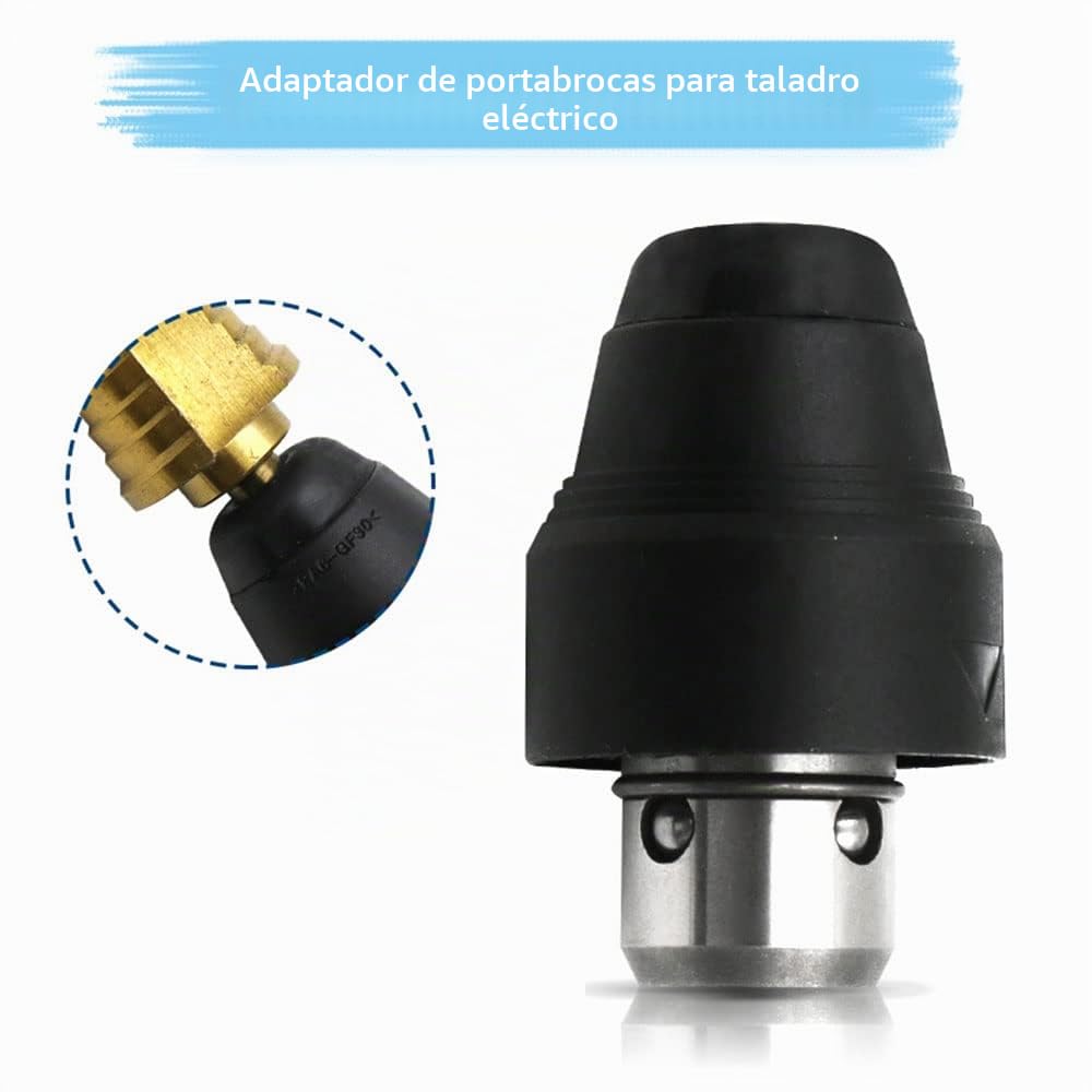 Portabrocas SDS, piezas de repuesto de martillo rotatorio de acero de alta velocidad compatibles con GBH2-26DFR/ GBH2-28DFV/ GBH4-32DFR