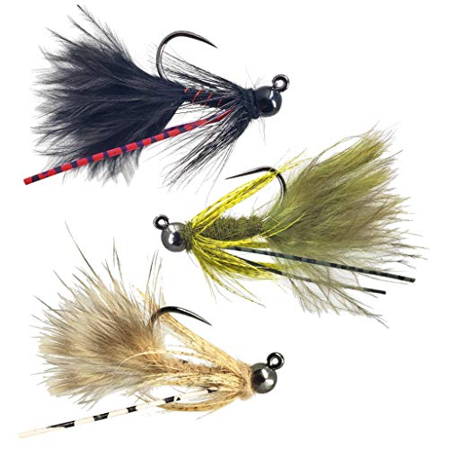 The Fly Crate Tungsten Jig Woolly Bugger Streamer Assortment | Fly Fishing