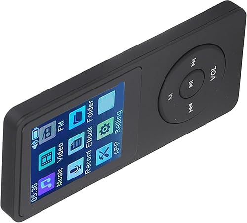 Miniatura 7 de Reproductor de música multimedia Reproductor de música Apagado rápido Fácil uso portátil 1.8 pulgadas LCD MP4 (negro)