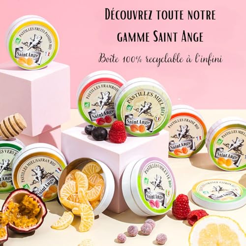 Pastilles Saint-Ange au miel et sève de pin pour vos pauses fraîcheur au bureau