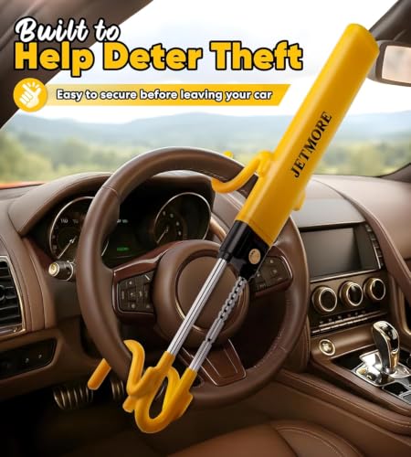 JETMORE Adjustable Steering Lock