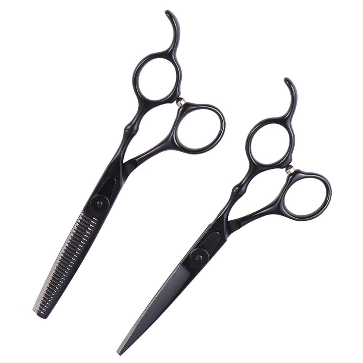 Ensemble de ciseaux de coiffure WOONEKY pour des coupes sans rater