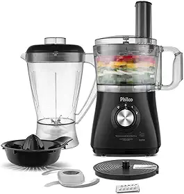 Multiprocessador Philco 5 em 1 800W All In One Citrus 127V