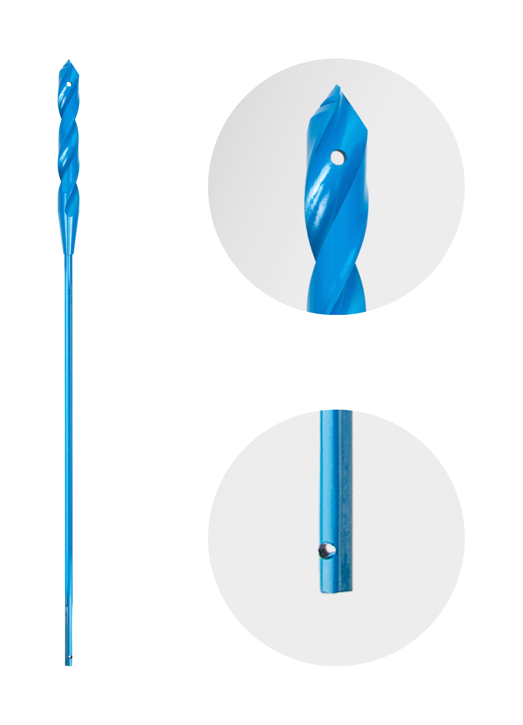 Jonard Tools DBF-1224 High Speed Steel Flex Bellhanger Drill Bit for Metal & Wood, 1/2" x 24"