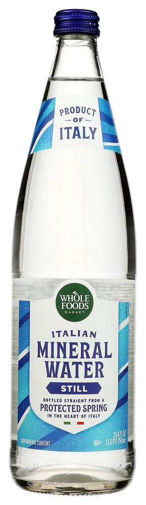 Whole Foods Market Unflavored Italian Still Mineral Water, 25.4 FZ