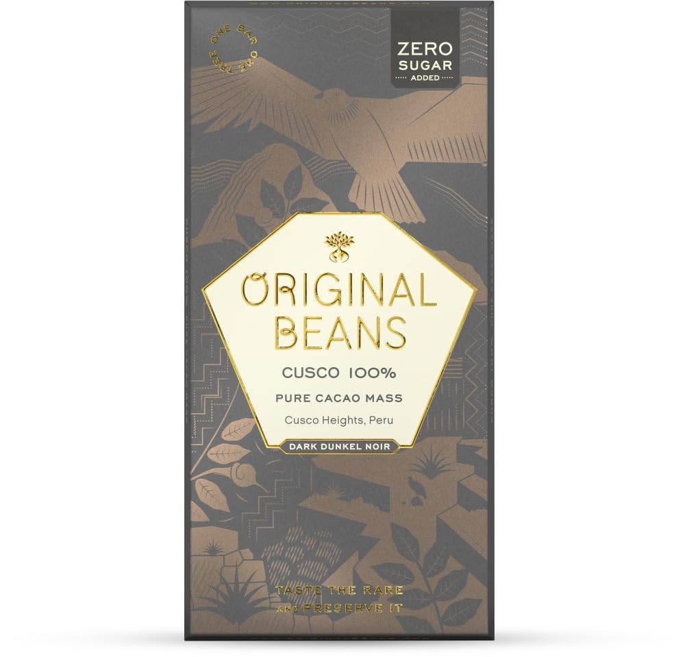 Original Beans Cusco 100% Bio Dunkelschokolade 12 x 70 g