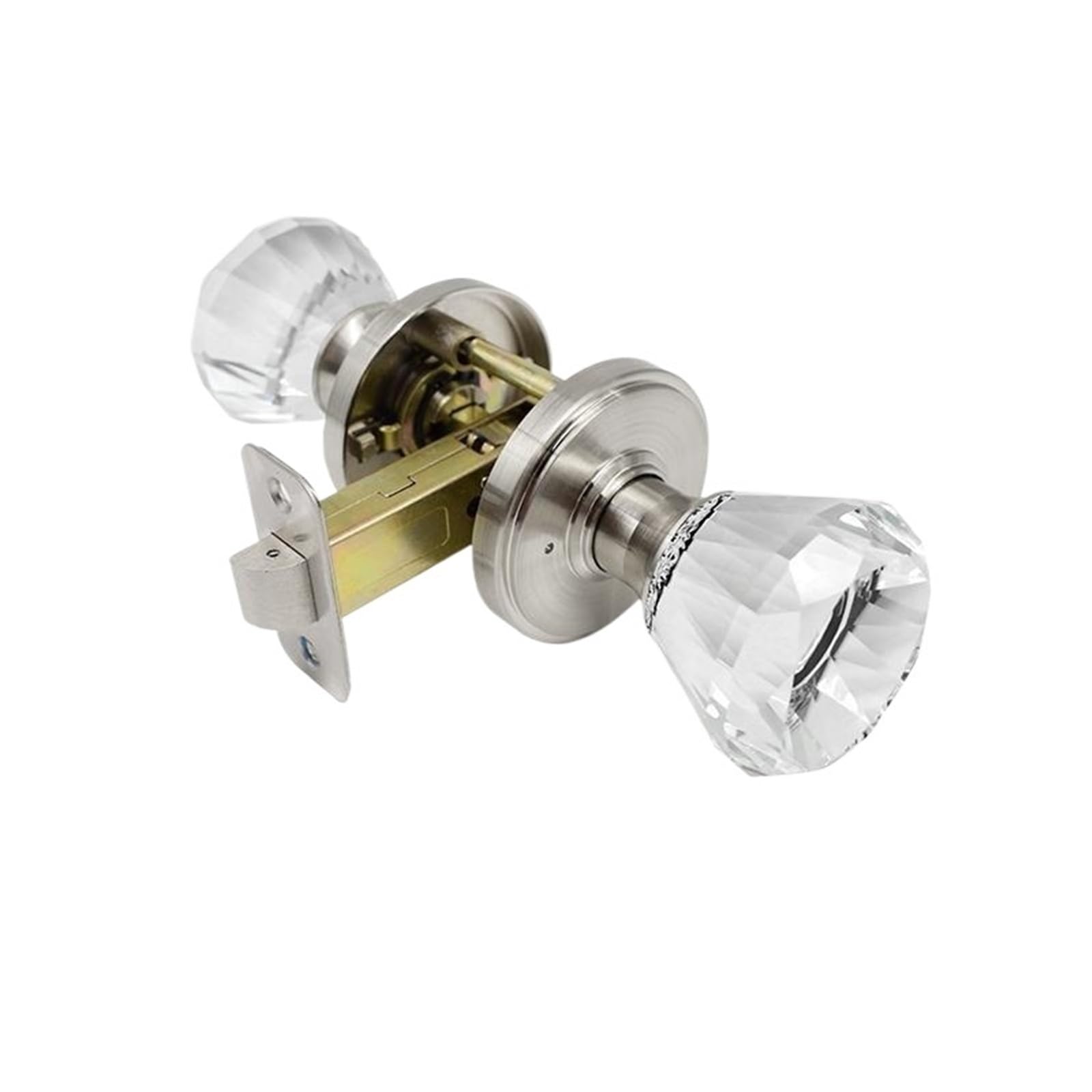 Serrure de canal anti-blocage : poignée boule cristal design