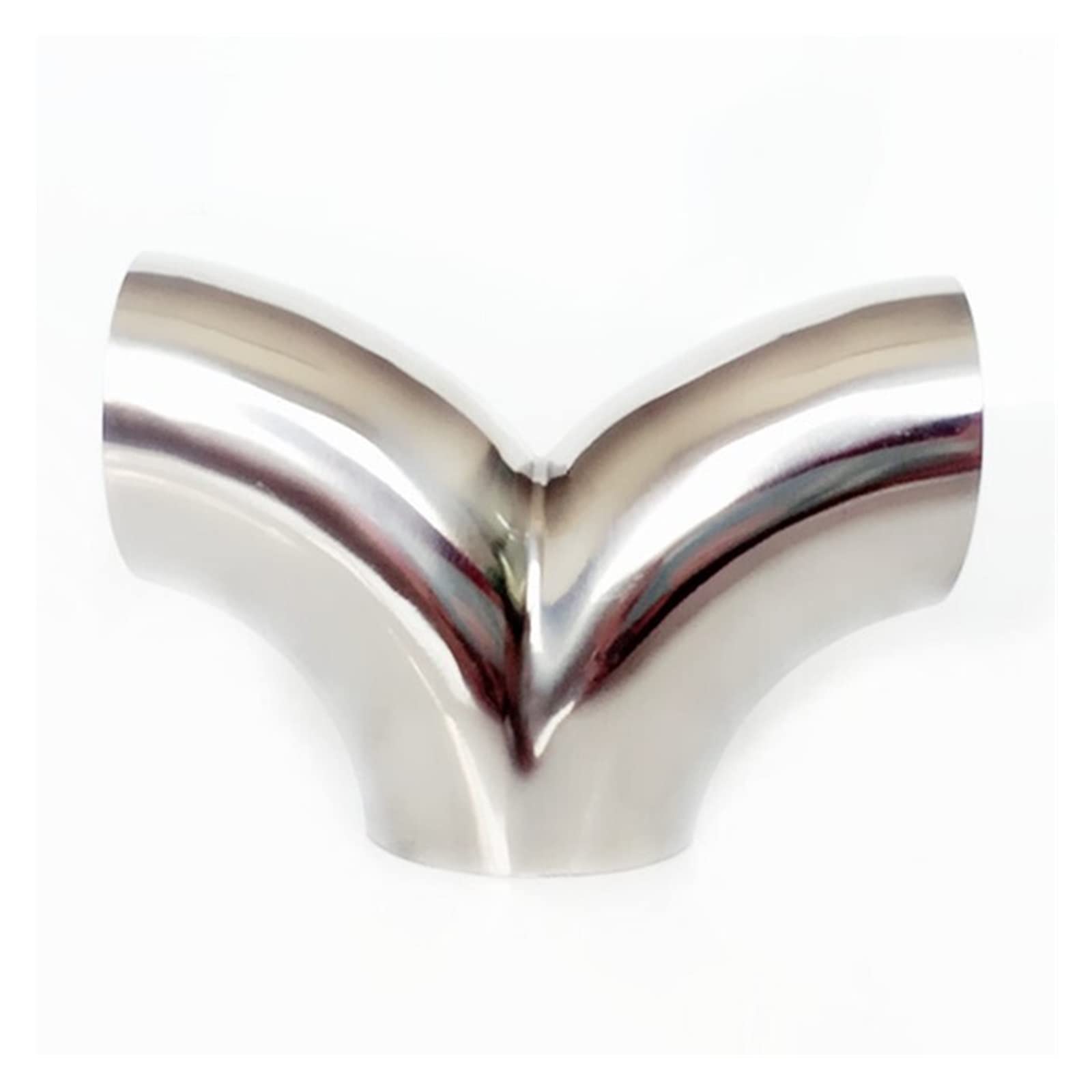 19-89mm Pipe OD Butt Welding Y-Shaped Elbow 3 Way SUS 304 Stainless Fitting Spliter Beer Wine Cheerfully (Size : 63mm)
