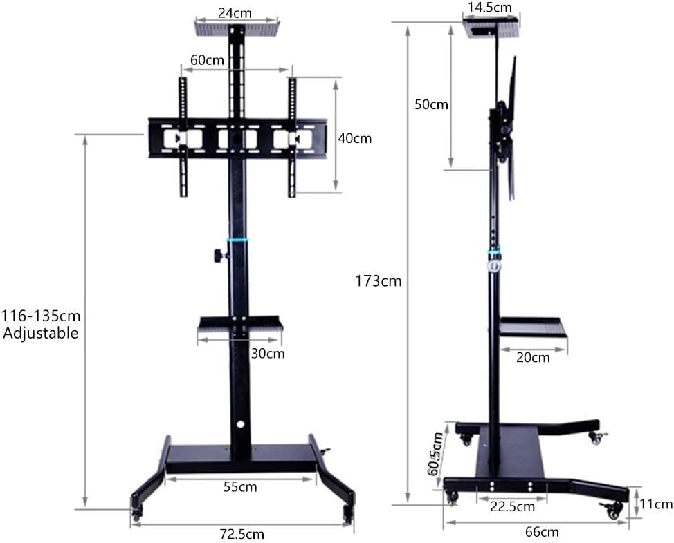 Soporte móvil con ruedas para TV de 32" a 60" miniatura 2