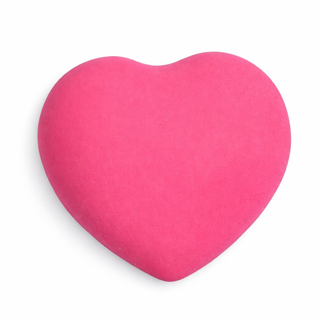 Heart Shape Makeup Sponge for Foundation & Blending, Soft Beauty Blender for Liquid, Cream & Powder Makeup, Pink-image-45
