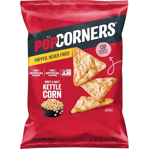 Popcorner Kettle Corn Popped Corn Chips, 7oz