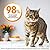 IAMS for Vitality Dental Dry Cat Food with Fresh Chicken for Adult and Senior Cats, 3 kg