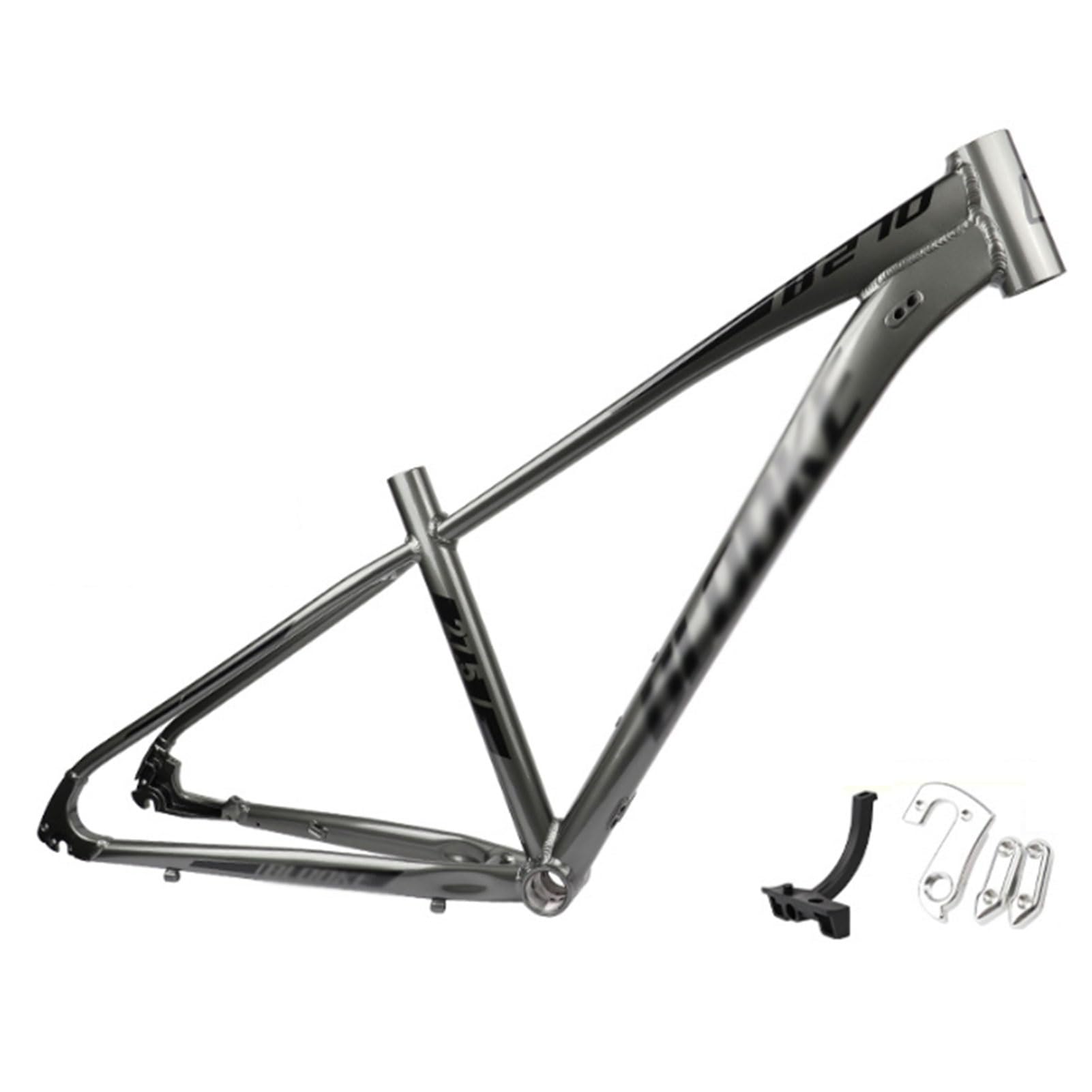 27.5in Hardtail Bike Frame Aluminum Alloy, XC/AM/Mountain Frame 14.5''/16''/18'' Disc Brake Rigid Frame QR 135mm Routing Internal