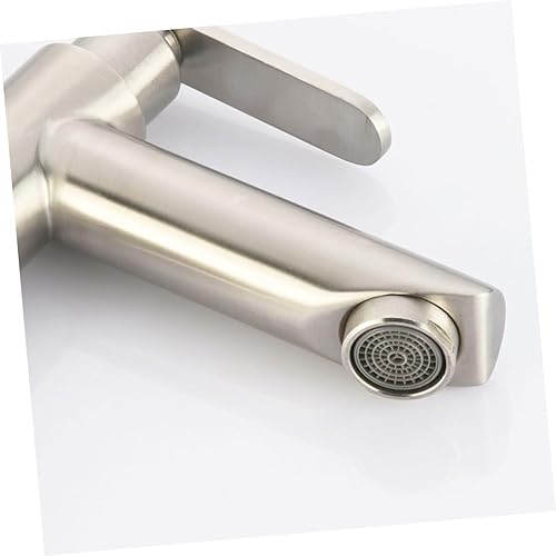 Miniatura 4 de Angoily 2 unids grifo de acero inoxidable brillo de labios contenedores grifo de una sola manija grifo de agua de cocina de acero inoxidable grifo