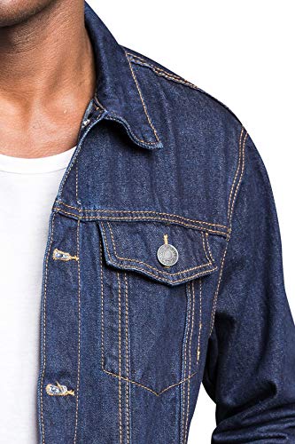 Image of VICTORIOUS Men's Distressed Denim Jacket
