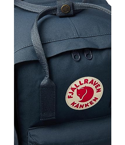 Image of Fjallraven Kanken Laptop 15 Backpack - Padded Laptop Sleeve, Durable Vinylon Fabric - School, Travel, Navy