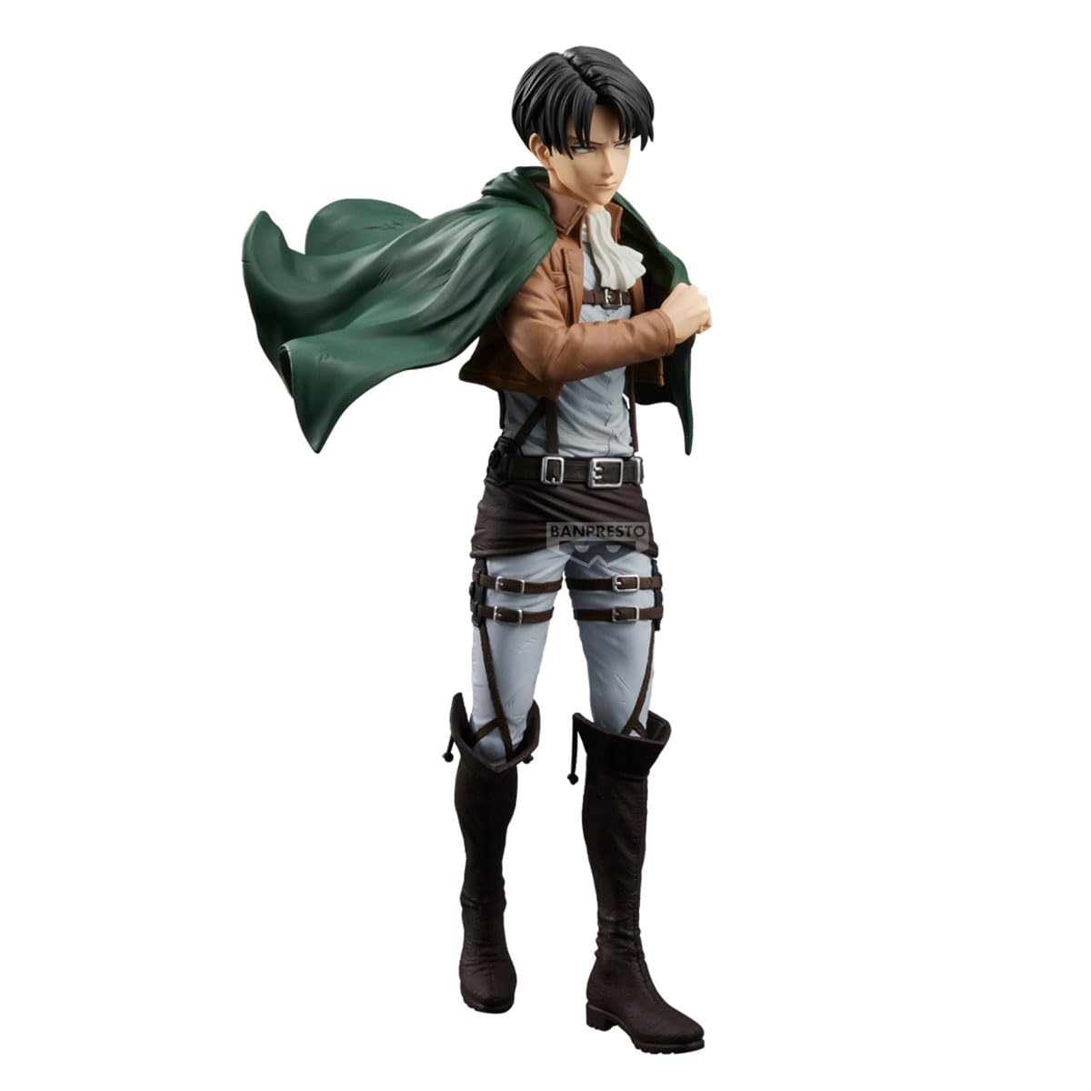 Banpresto Figura de Accion Levi Attack On Titan - Grandista 27cm - BP29876P Multicolor - Figura Coleccionable - Ideal para los fanáticos del Anime