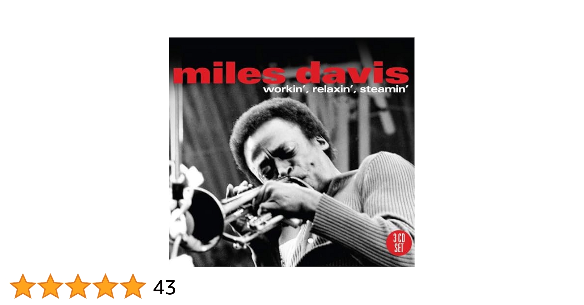 マイルス・デイヴィス四部作セット（クッキン、ワーキン、スティーミン、リラクシン） Amazon.co.jp: Relaxin With the Miles Davis Quintet (Reis