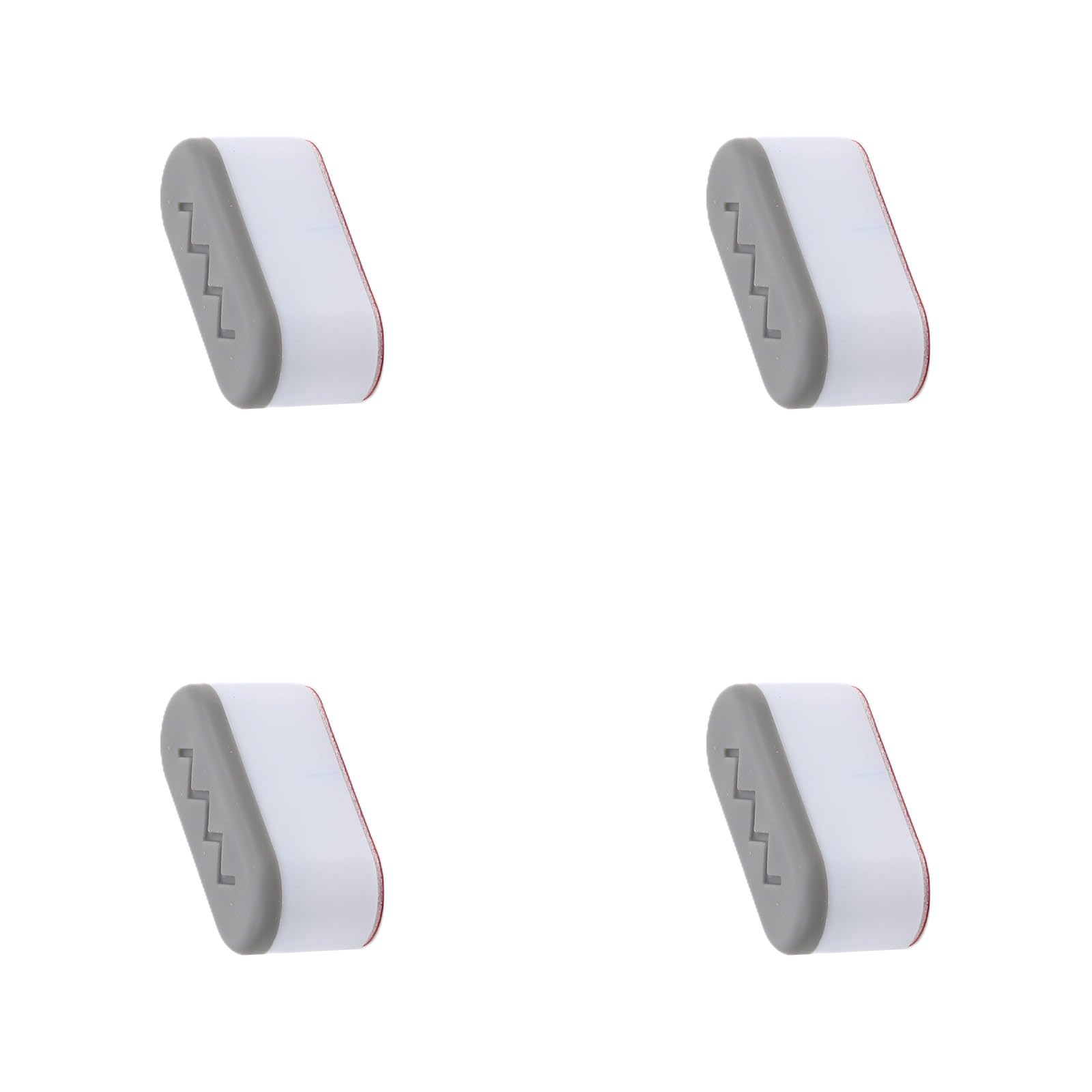 Antislip Toilet Seat Bumpers Lid Spacer Pad for Noise Reduction Strong Adhesive Backing for Most Standard Toilets 4PCS Antislip Seat Bumpers