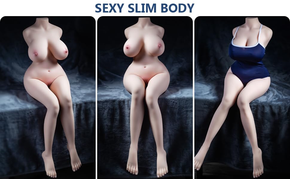 Image of Realistic Sex Doll Full Body Torso for Men Lifelike Female Torso Love Doll Lifelike Pussy Ass with Vaginal Sex for Men Masturbation Full Size Sex Doll for Men