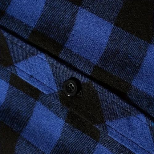 Flannel Shirt for Men Long Sleeve Lightweight Hoodies Casual Button Down Plaid Hooded Jackets Fall Outfits 20254