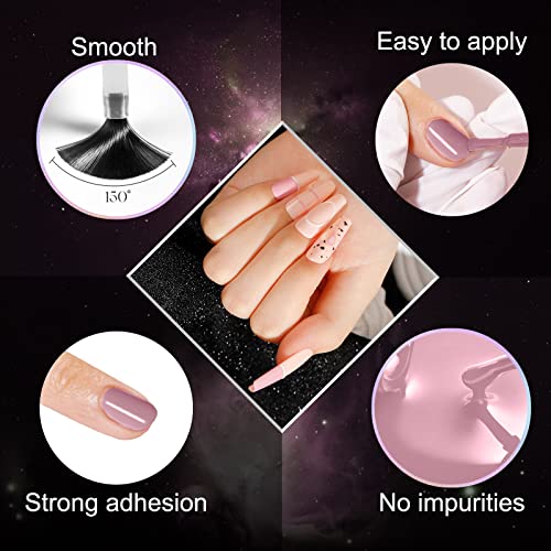 Image of ROSALIND Green Gel Nail Polish Set, 6PCS Green Glitter Gel Nail Polish Dark Green Nail Gel Polish Gel Long Lasting