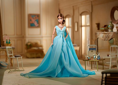 barbie chiffon ball gown